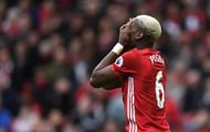 MANCHESTER, ENGLAND - MARCH 04:  Paul Pogba of Manchester United reacts to missing a chance during the Premier League match between Manchester United and AFC Bournemouth at Old Trafford on March 4, 2017 in Manchester, England.  (Photo by Shaun Botterill/Getty Images)